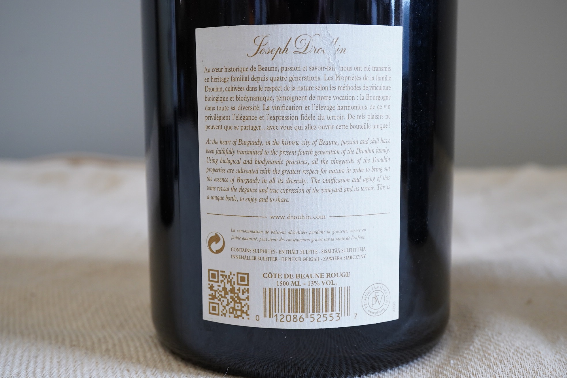 Maison Joseph Drouhin, Côte de Beaune Rouge, 2007